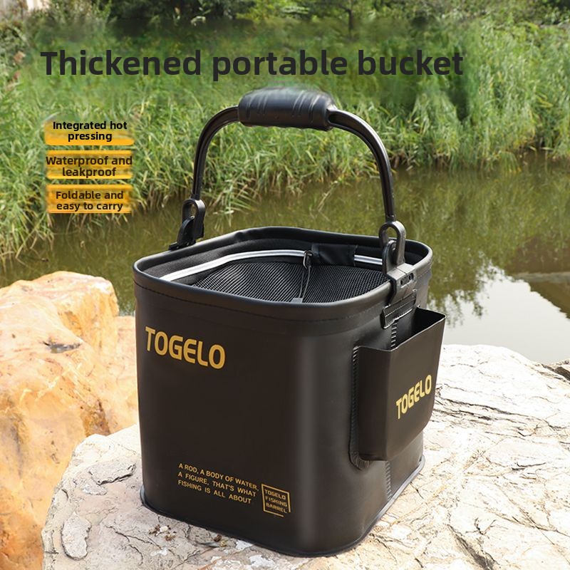Fishing Equipment In - Balık kovası Yeni katlanır balıkçılık kovası