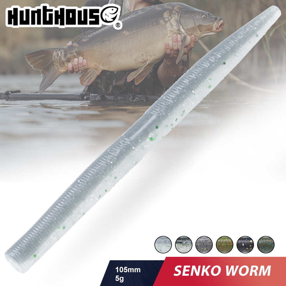 Soft Plastic Lure - Hunthouse Senko Solucan Yumuşak Balıkçılık Yemi