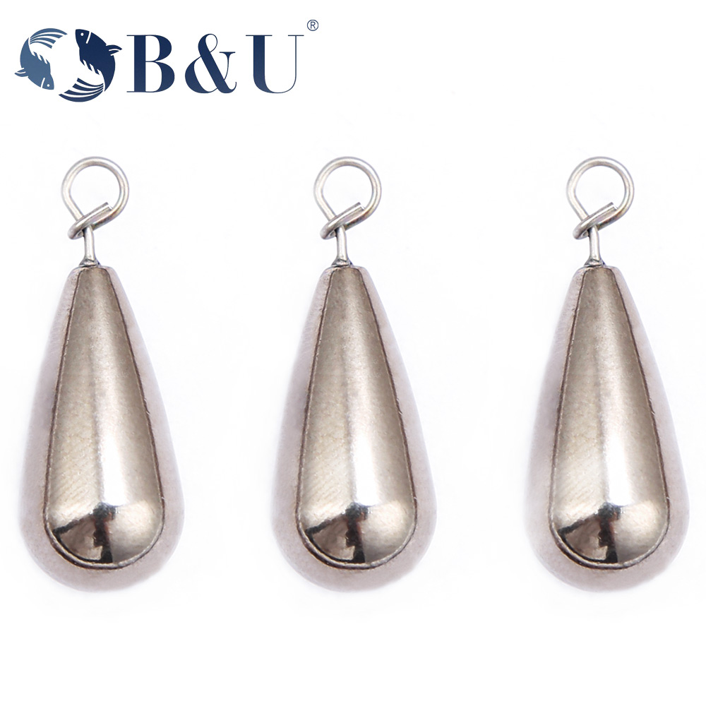 Tungsten Sinkers - B&U Tungsten Fastach Platin Balıkçılık Platin