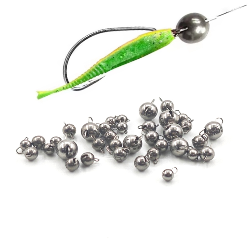 Tungsten Sinkers - 0.3-0.7g Balıkçılık Tungsten Cheburashka Platin Balıkçılık