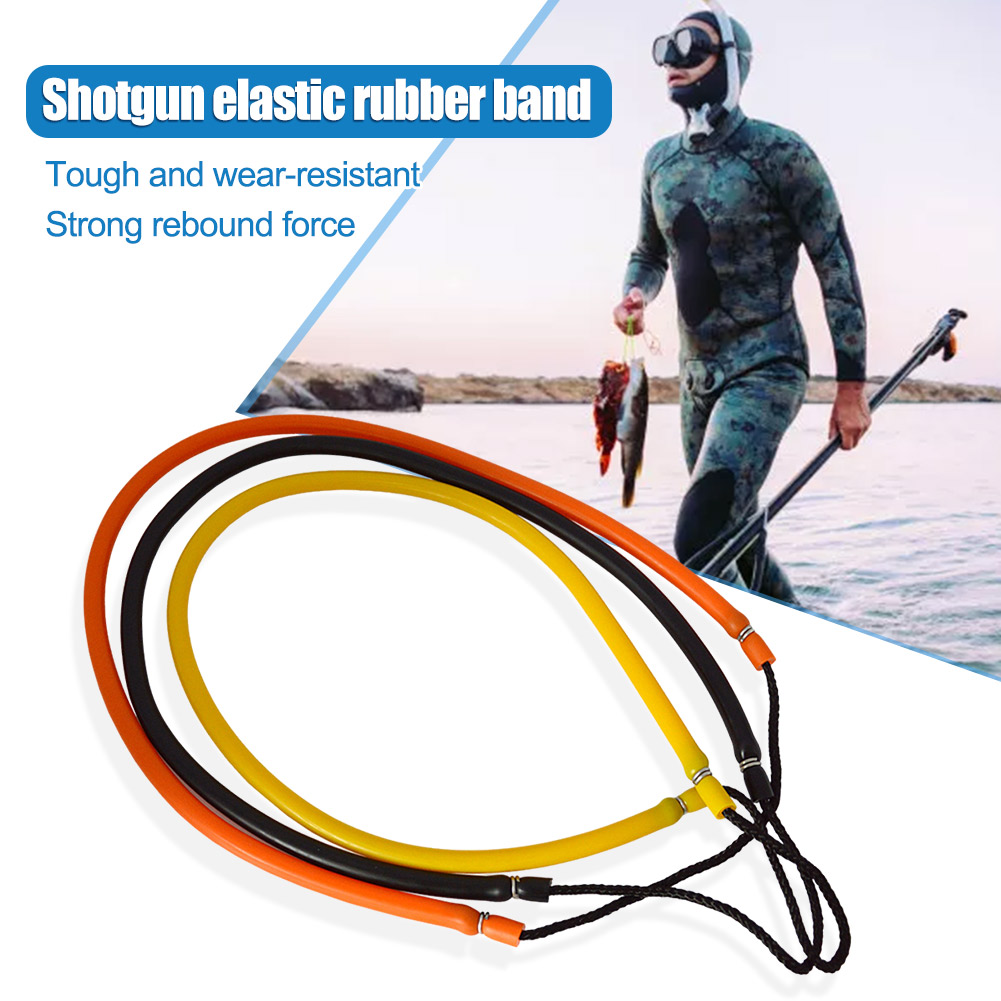 Fishing Equipment In - 1 adet zıpkın lastik bantlar kauçuk