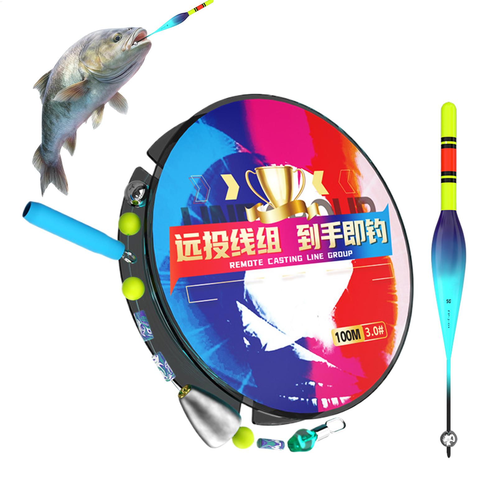 Fishing Bobber Float - Balıkçılık Bobber'ları Otomatik Olta Takımı 100M