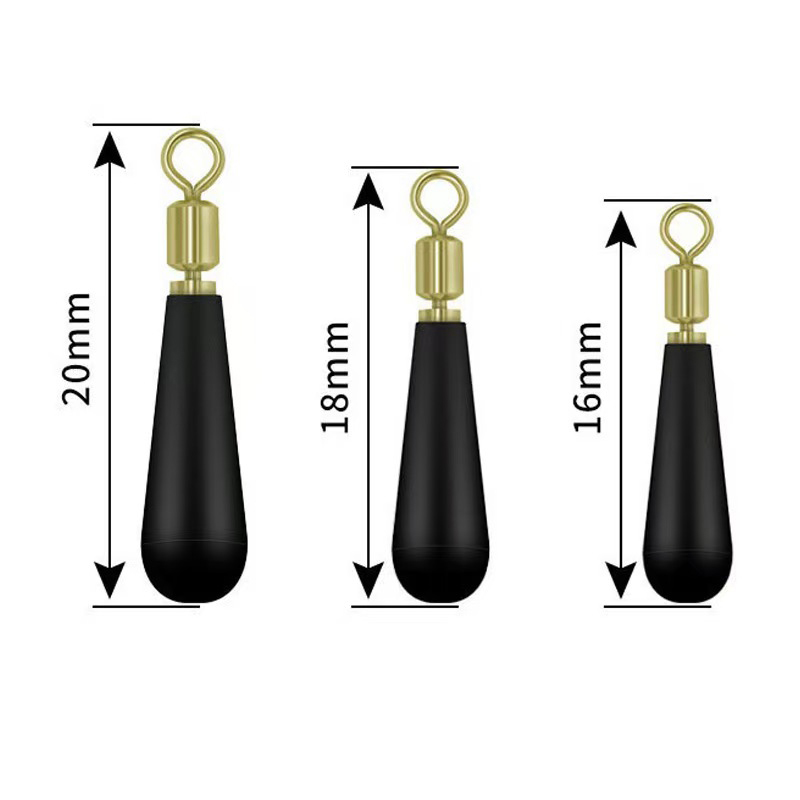 Fishing Bobber Float - Döner Metal Kauçuk Şamandıra Koltuğu Dolaşmayan