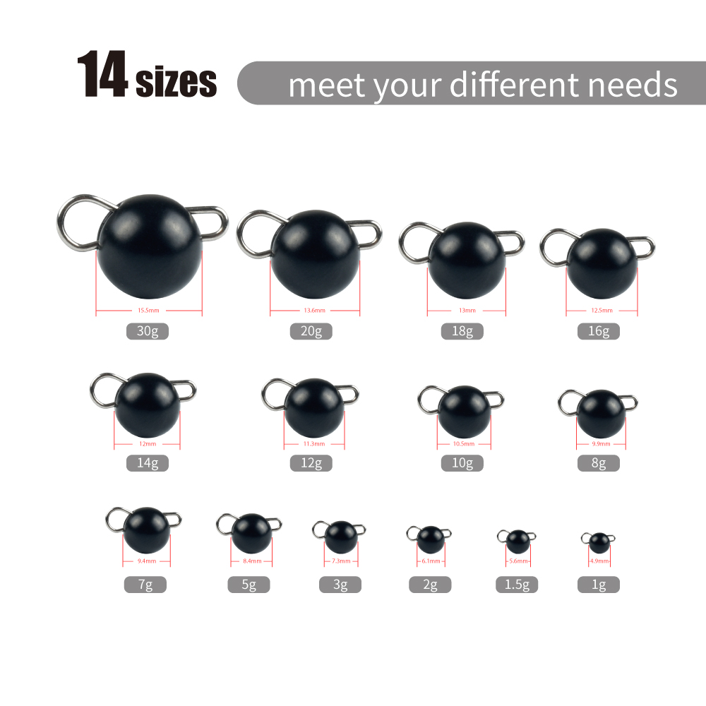 MUUNN 10 Adet Cheburashka Ağır - Tungsten Sinkers incelemesi ve fiyatı