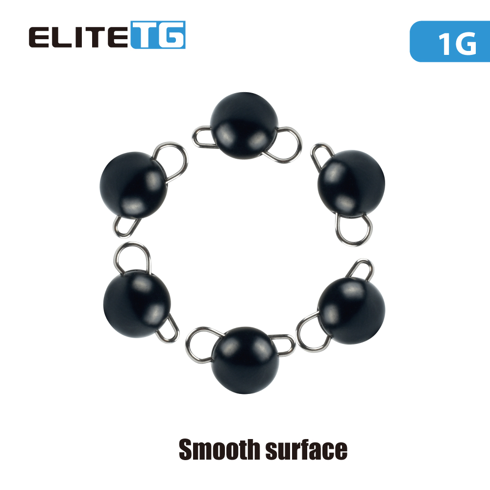 Elite TG 10 Adet Siyah Chebura - Tungsten Sinkers incelemesi ve fiyatı