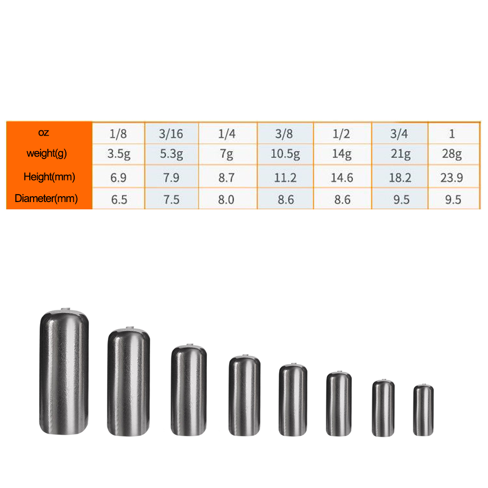 Tungsten varil ağırlıkları 3.5 - Tungsten Sinkers incelemesi ve fiyatı