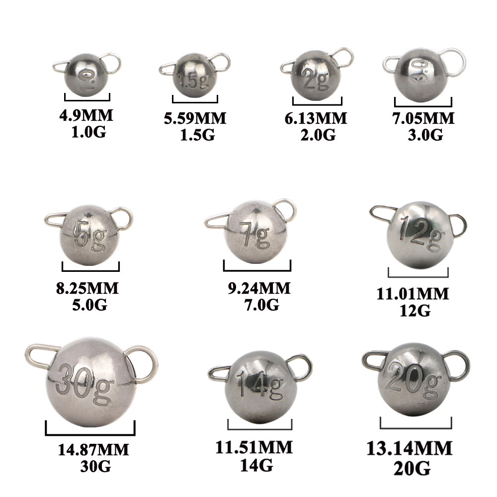 0.3-0.7g Balıkçılık Tungsten C - Tungsten Sinkers incelemesi ve fiyatı