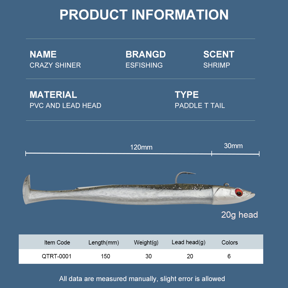 ESFISHING Yumuşak Balıkçılık Y - Soft Plastic Lure incelemesi ve fiyatı